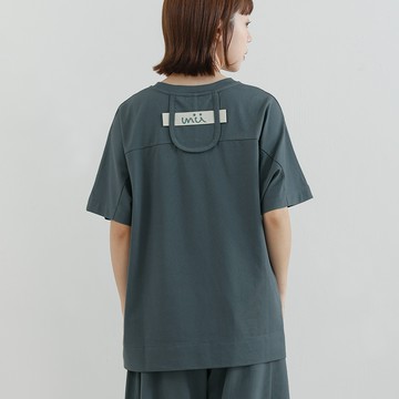 a la sha 半圓飾片連袖上衣