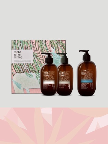 【禮物節限定｜禮盒洗髮雙享組】任選胭脂馬年度版畫 雙入禮盒＋洗髮露330mL／500mL