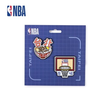 NBA 台北 徽章套裝 滷肉飯、籃板款