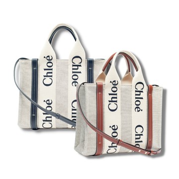 CHLOE 經典帆布LOGO斜背托特包 (現貨+預購)   ~【 購物節優惠 ★ 菲尼斯 國際精品 3折起 】