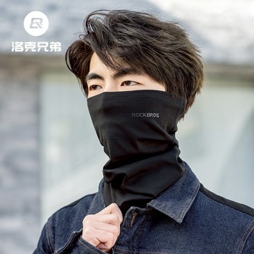 ROCKBROS洛克兄弟旗艦店 騎行保暖面罩 騎行頭巾 防寒抓绒围脖 保暖面罩 防風面罩 冬季保暖面罩