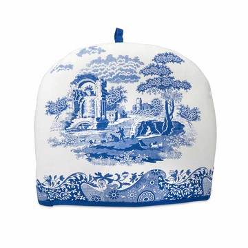 英Spode 義藍 36*27cm棉製溫茶套【領券滿額再折千7/31止】