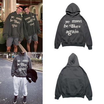 CPFM KANYE侃爺菲董FOG高街Jerry同款寬松加絨衛衣連帽衫男女外套