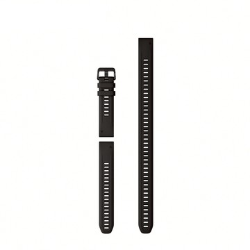 GARMIN QuickFit 22mm 黑色矽膠錶帶 (含加長型錶帶)