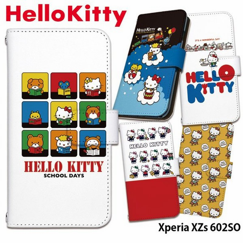 Xperia Xzs 602so ケース 手帳型 スマホケース エクスペリア Softbank カバー キャラクター デザイン キティ グッズ ハローキティ Hello Kitty サンリオ 通販 Lineポイント最大0 5 Get Lineショッピング