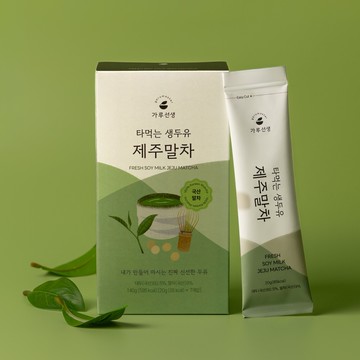 garumaster Fresh Soy Milk #Jeju Matcha 20g*7ea