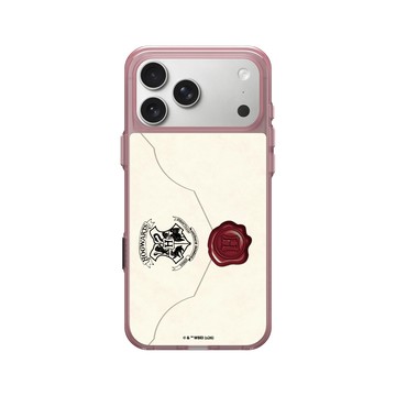 iPhone 17 Pro Max Clear (相機按鈕) 晶醺玫 - 哈利波特 Harry Potter - 哈利波特-錄取通知書