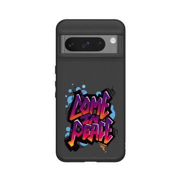 Pixel 8 Pro SolidSuit 黑 - Graffiti / 街頭塗鴉 - 我為和平而來