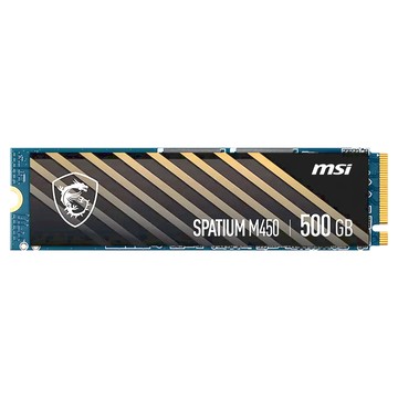 msi 微星 PCIe 4.0 NVMe M.2 硬碟  SPATIUM M450  500GB