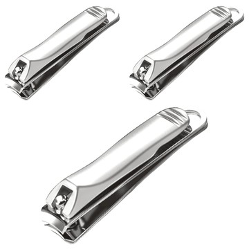 合金指甲剪 升級款 金屬材質  經典銀  3個