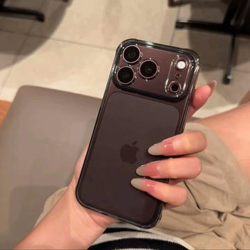 新款櫻桃紅 超薄亞克力 防摔殼 用於iPhone 18 17 Pro MAX 15 16 14 13 Pro MAX