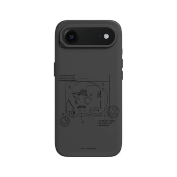 iPhone Air SolidX 黑 - 迪士尼-星際大戰 Star Wars - 風暴兵-線稿風格