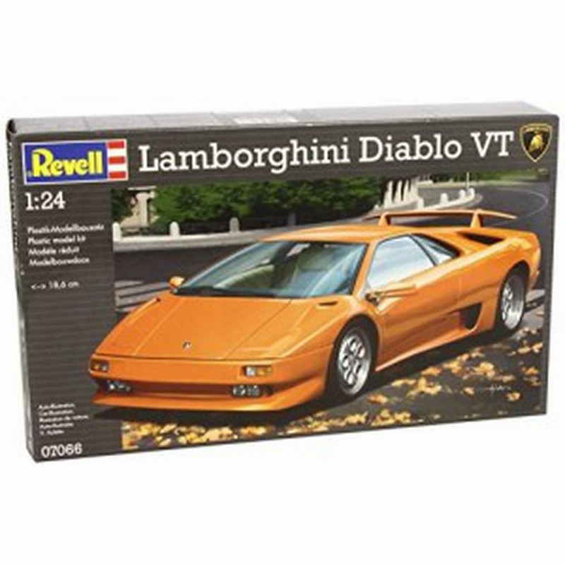 ドイツレベル 1/24ランボルギーニ ディアブロ プラモデル（中古