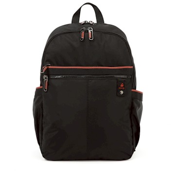 iBrand男包選物 MODO雙層減壓大容量筆電後背包-黑色