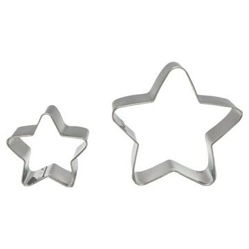 KNK 星型餅模 不鏽鋼曲奇餅模 星A套裝  CP0248  1組