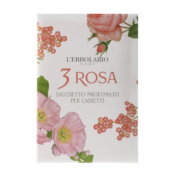 Lerbolario  蕾莉歐 玫瑰三重奏香氛芳香包(抽屜用) 1入 (LO598)