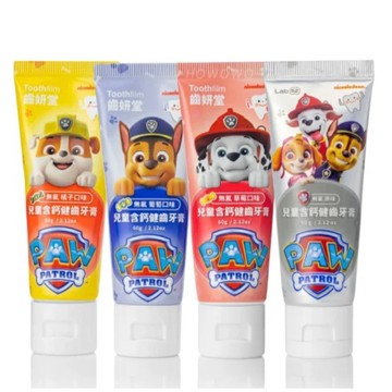 Lab52齒妍堂汪汪隊立大功 兒童含鈣健齒牙膏