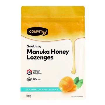 COMVITA 康維他 蜂膠麥蘆卡蜂蜜潤喉糖 UMF10+ 薄荷味  500g  1包