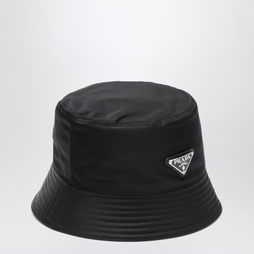 Black Re-Nylon fisherman's hat
