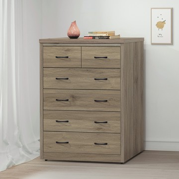 【顛覆設計】聖艾諾3尺灰橡色五斗櫃