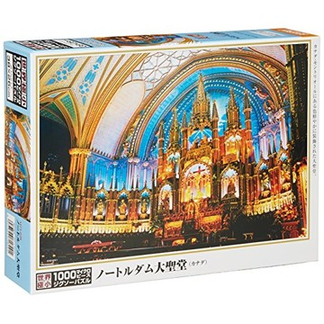 1000 piece jigsaw puzzle Notre Dame Cathedral micro piece (26x38cm)