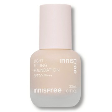 INNISFREE 台灣公司貨 輕薄透服貼粉底液 SPF20 PA++ 30ml  1個  23N