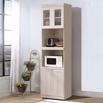 Boden-妮薇2尺碗盤收納高餐櫃/碗盤櫃/電器櫃