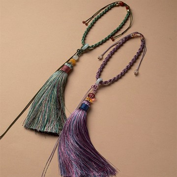 超高品質 避邪吊飾 送長輩 禮物 吊飾 車掛吊飾 出入平安 手工編織車掛 翡翠平安扣 流蘇掛繩 和田玉吊墜 007 C