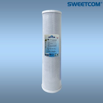 【思維康SWEETCOM】台灣製造 20吋大胖 CTO活性碳濾心  水塔過濾 全戶 公規 除氯 除消毒水 重金屬 20"