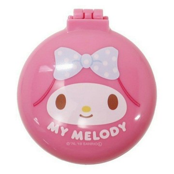 【震撼精品百貨】My Melody 美樂蒂 美樂蒂 MY MELODY 圓型鏡梳#19303 震撼日式精品百貨
