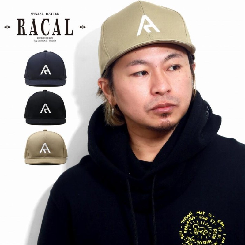 racal アンパイアキャップ コットンツイル 高密度 キャップ メンズ ショートブリム ラカル つば の 短い キャップ レディース racal  帽子 メンズ 日本製 | LINEショッピング