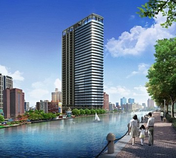 愛情河左岸｜高樓層｜面愛河三房平車｜高雄市前金區河東路