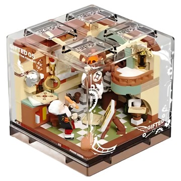 SEMBO BLOCK 森寶積木 大藝術家BOX 積木  1個  天才密碼 多色