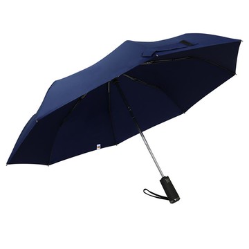 三折不鏽鋼多段式商務自動傘（黑色 / 藍色） 黑色