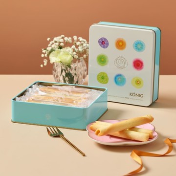 【金格食品】香榭雪茄捲禮盒(貴婦下午茶首選)