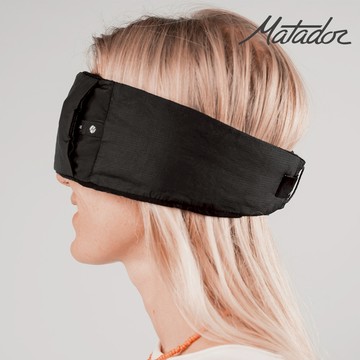 【Matador 鬥牛士】Blackout Sleep Mask 遮光睡眠眼罩(附贈耳塞) /透氣/可摺疊/戶外/露營/旅遊/出差/出國/蒸氣眼罩/熱敷眼罩 禮物 生日 送禮 情人