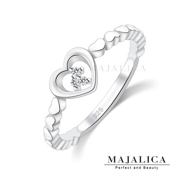 【Majalica】925純銀戒指．我的甜心．尾戒