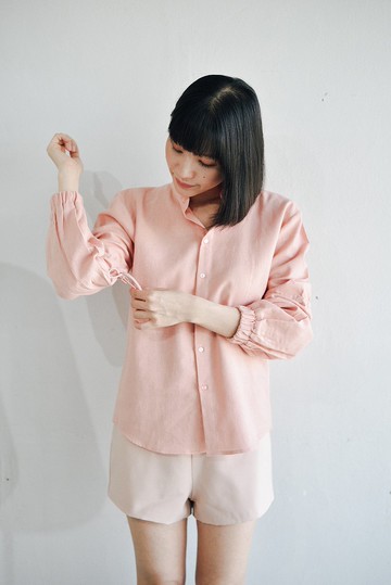 Cotton shirt- pink color