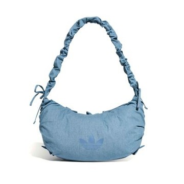 Adidas Denim Ruff Bag 牛仔藍色 丹寧 荷葉邊 皺摺包 肩背包 斜背包 側背包 側背包 KX6975