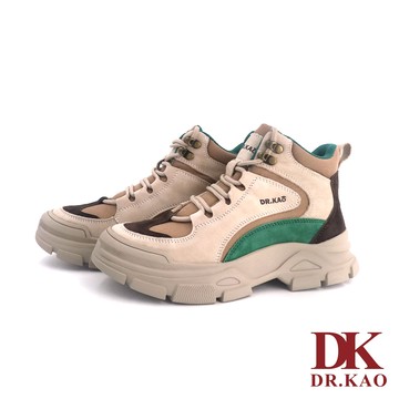 【DK氣墊鞋】玩色率真個性氣墊短靴 73-4229-60 米
