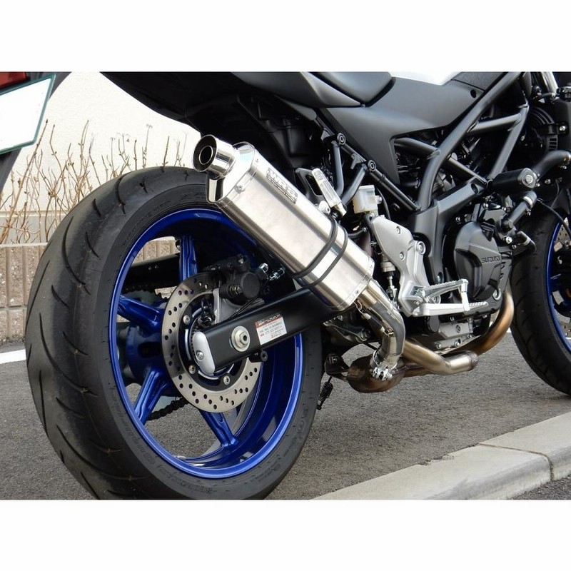 79％以上節約 スズキSV650X 2019 SC-PROJECTスリップオンマフラー 