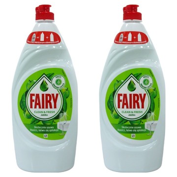 Fairy 濃縮洗碗精 蘋果  900ml  2瓶