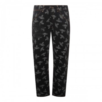 Vivienne Westwood - Black Cotton Denim Jeans 33