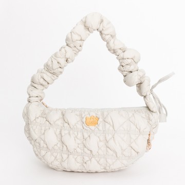 Hello Kitty - Arnold Palmer - 半月包 Clouds系列 - 米白色