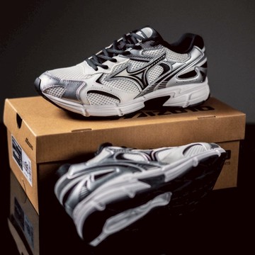 ☆小B之都☆ Mizuno Speed 2K 潮流復古 熱銷 白銀黑 D1GH222909