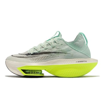 Nike 慢跑鞋 Wmns Air Zoom Alphafly Next% 2 綠 女鞋 緩震 氣墊 運動鞋 DV9425-300
