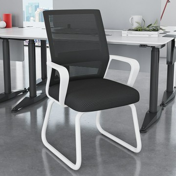 電腦椅家用辦公椅學生宿舍弓形學習椅子靠背舒適久坐會議椅麻將椅 pc6181