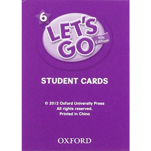 Let's Go E: Student Cards