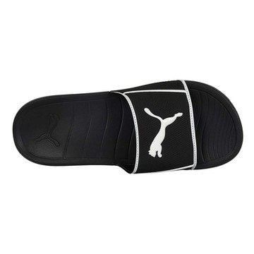 PUMA POPCAT 20 SHOWER 男運動拖鞋-海邊 海灘 戲水 游泳 沙灘 38426201 黑白