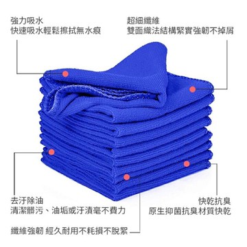 強強滾p-台灣製造 超細纖維擦拭布  厚 30x30cm